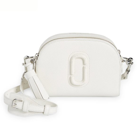 Marc Jacobs Handbags - ❌SOLD❌NWT Marc Jacobs The Shutter Leather Crossbody Bag Removable Strap Cotton